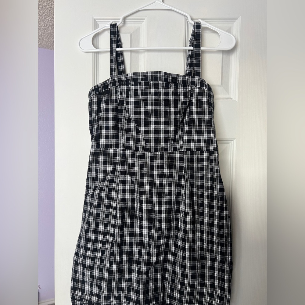 Forever 21 Checkered Black and White Dress